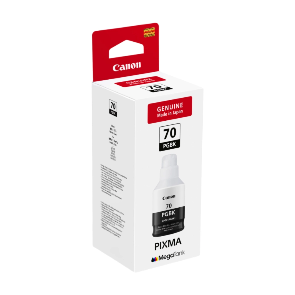 Canon 70 Black Inkjet Ink Bottle 170ml view 3